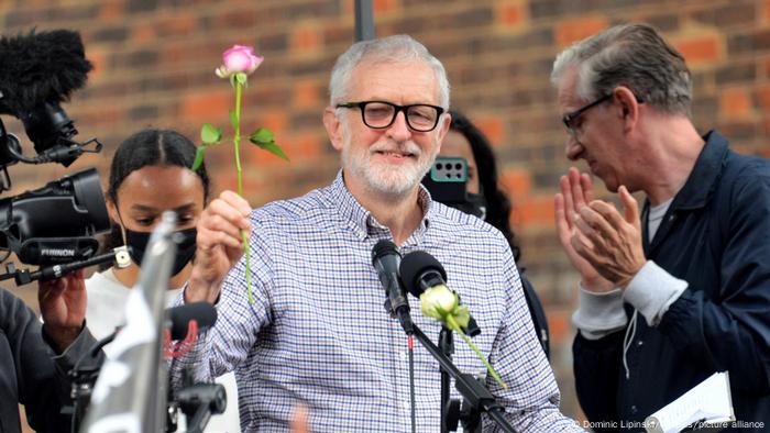 Großbritanien I Jeremy Corbyn I Palästina-Solidaritätsmarsch Großbritanien I Jeremy Corbyn I Palästina-Solidaritätsmarsch