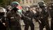 German riot police at Al Nakba Day protest in Berlin, May 15 German riot police at Al Nakba Day protest in Berlin, May 15
