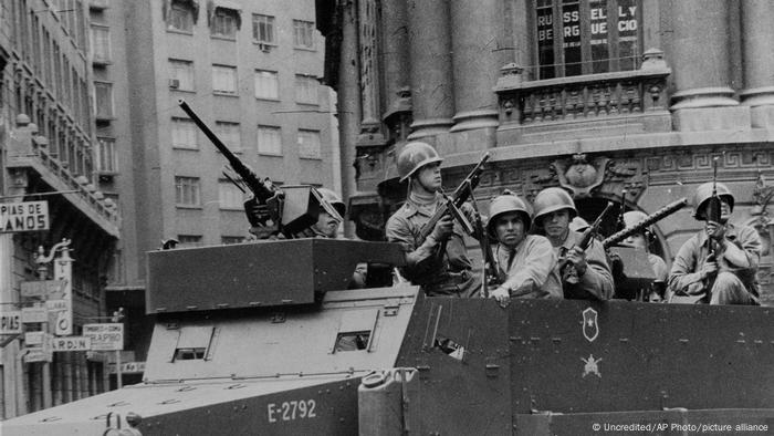 Chile | Putschisten in Santiago de Chile (12.09.1973)
