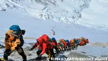 Schneeschmelze auf dem Mount Everest