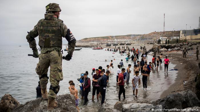 Spanien Exklave Ceuta | Migranten