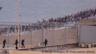 Marokko Spanien | Protest in Ceuta