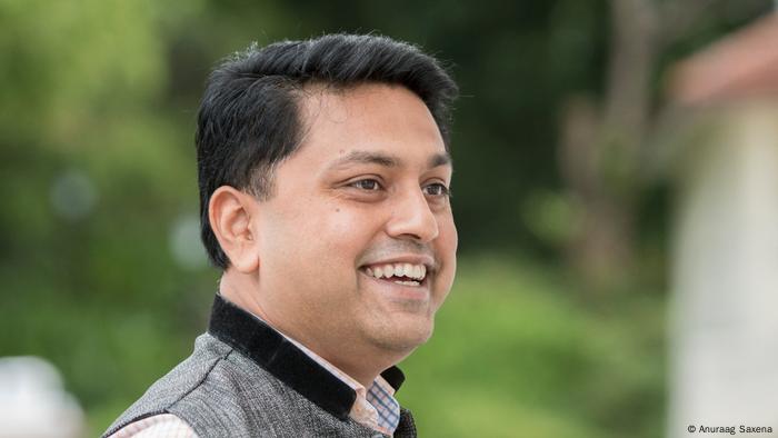 A photograph of Anuraag Saxena, founder of the India Pride Project A photograph of Anuraag Saxena, founder of the India Pride Project