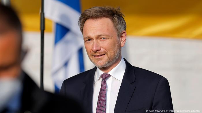 FDP lideri ve liste başı adayı Christian Lindner 