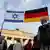 Флаги Израиля и Германии в Берлине