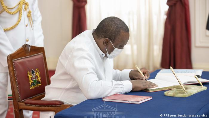 Kenia Präsident Uhuru Kenyatta