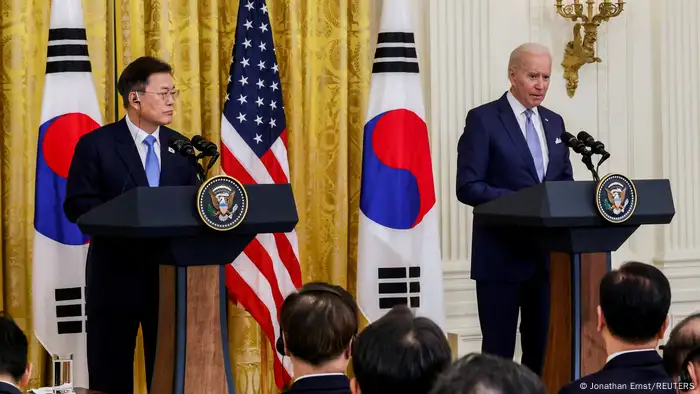 USA PK Moon Jae-in und Joe Biden