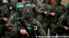 May 22, 2021.***
Palestinian Hamas militants take part in an anti-Israel rally in Gaza City May 22, 2021. REUTERS/Mohammed Salem