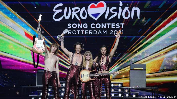 Italy Wins 21 Eurovision Song Contest Following Tight Race Music Dw 22 05 21