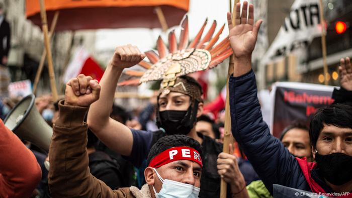Peru | Protest gegen die Kandidatur des peruanischen Präsidentschaftskandidaten Keiko Fujimori