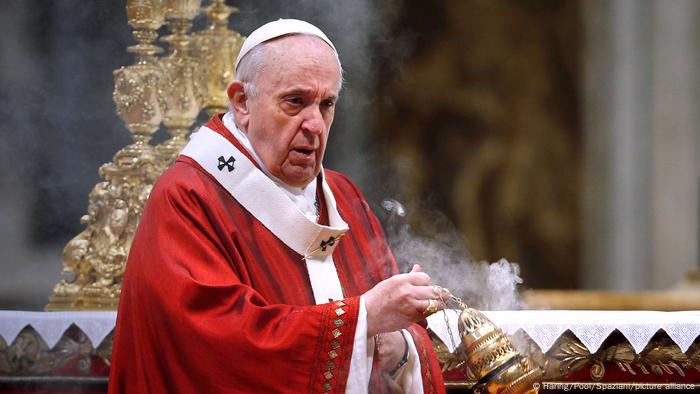 Papst Franziskus Pfingstmesse Vatikan 
