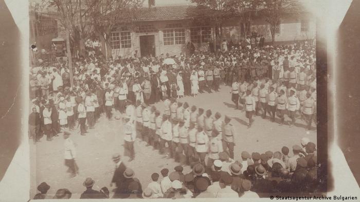 Парад на Врангеловите войски във Варна