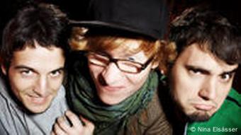 Simon Bergholz, Jo Varain und Max Schneider von Baby Benzin (Foto: Nina Elsässer vom PopCamp)
