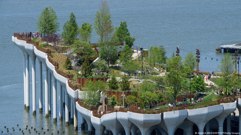 Little Island", el nuevo parque que "levita" sobre el río Hudson en Nueva York | | DW | 25.05.2021