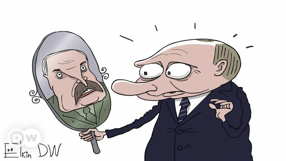 Лукашенко и Путин: смотрюсь в тебя, как в зеркало | Беларусь: взгляд из  Европы - спецпроект DW | DW | 25.05.2021