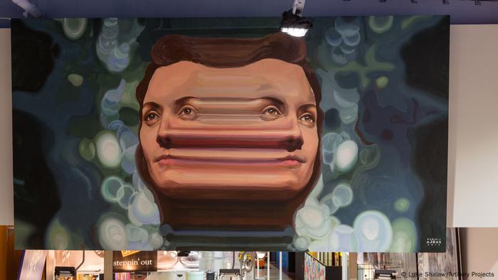 Oasis, mural de la artista argentina Mariela Arjas.