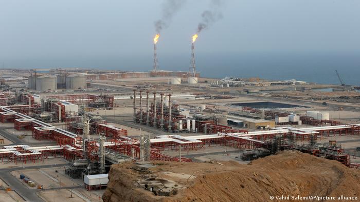 Iran Wirtschaft l Gasraffinerie in Asaluyeh