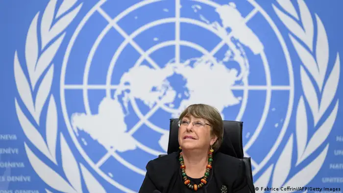 联合国人权高级专员巴切莱特（Michelle Bachelet）于5月23日至28日访问中国，她此行将前往新疆和广州