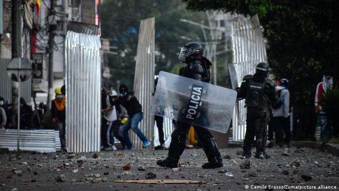 Proteste gegen Regierung in Kolumbien