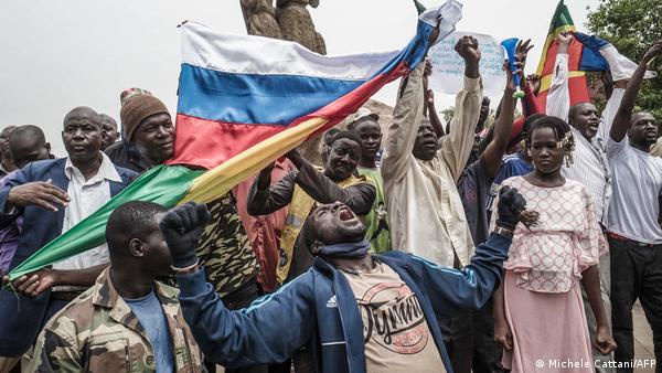 Weltspiegel | Bamako, Mali | Protesters in Mali 