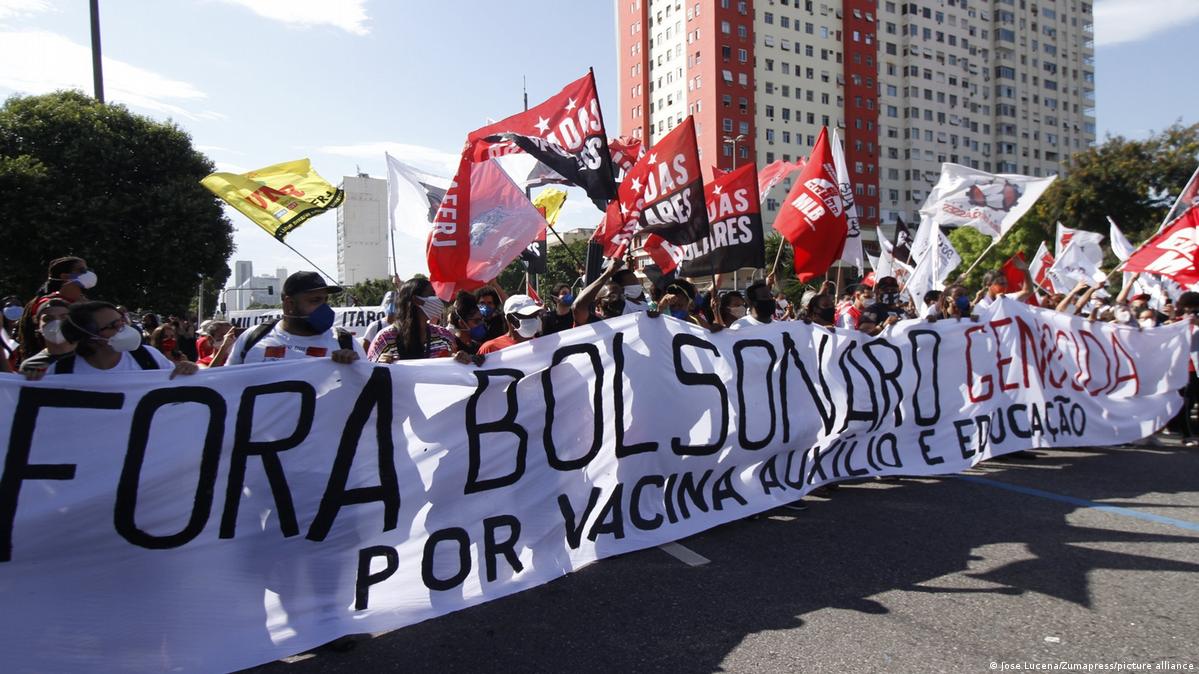Brasil: decenas de miles protestan contra Bolsonaro – DW – 29/05/2021