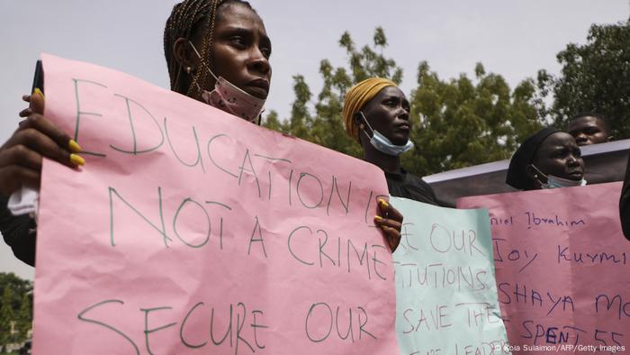 Nigeria Abuja | Proteste | Entführte Studenten