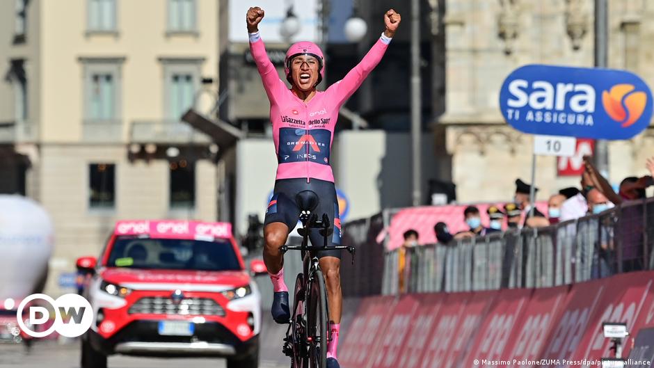 El colombiano Egan Bernal gana su primer Giro de Italia |  Deporta |  DW
