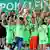 Wolfsburg's injured captain Alexandra Popp lifts the women's German Cup