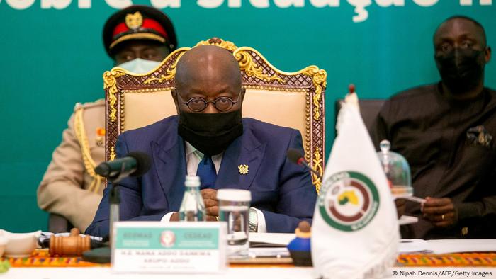 Ghana Accra| ECOWAS zur Lage in Mali | Nana Akufo-Addo