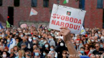 Αντικυβερνητικές διαδηλώσεις στη Σλοβενία