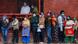 Family members of COVID victims stand outside of a crematorium in Kathmandu as they wait for the bodies of their relatives to arrive Family members of COVID victims stand outside of a crematorium in Kathmandu as they wait for the bodies of their relatives to arrive