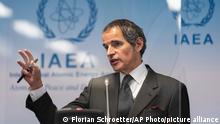 24.05.2021
Director General of International Atomic Energy Agency, IAEA, Rafael Mariano Grossi from Argentina, addresses the media during a news conference behind plexiglass shields regarding the agency's monitoring of Irans's nuclear energy program at the International Center in Vienna, Austria, Monday, May 24, 2021. (AP Photo/Florian Schroetter)