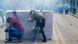Demonstrators take cover behind a mattress during clashes with riot police which erupted during a protest against the government of Colombian President Ivan Duque Demonstrators take cover behind a mattress during clashes with riot police which erupted during a protest against the government of Colombian President Ivan Duque