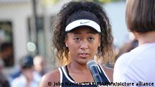 MAY 31st 2021: Naomi Osaka withdraws from the 2021 French Open Tennis Championships after being fined for failing to attend a mandatory news conference following her victory in the first round of the tournament. Ms. Osaka cited mental health issues - specifically, her ongoing bouts with depression - as a contributing factor in her decision to withdraw. - File Photo by: zz/John Nacion/STAR MAX/IPx 2019 8/20/19 Naomi Osaka at the Nike Queens Of The Future tennis event held on August 20, 2019 at the William F. Passannante Ballfield in New York City ahead of The US Open Tennis Tournament. (NYC)