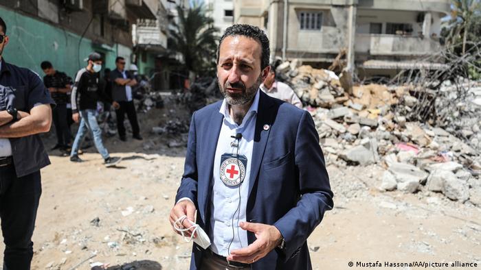 Generaldirektor Internationales Komitee Rotes Kreuz Robert Mardini in Gaza