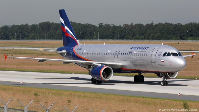 Rus havayolu şirketi Aeroflot'a ait bir uçak