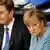 FDP chief Guido Westerwelle and Chancellor Angela Merkel