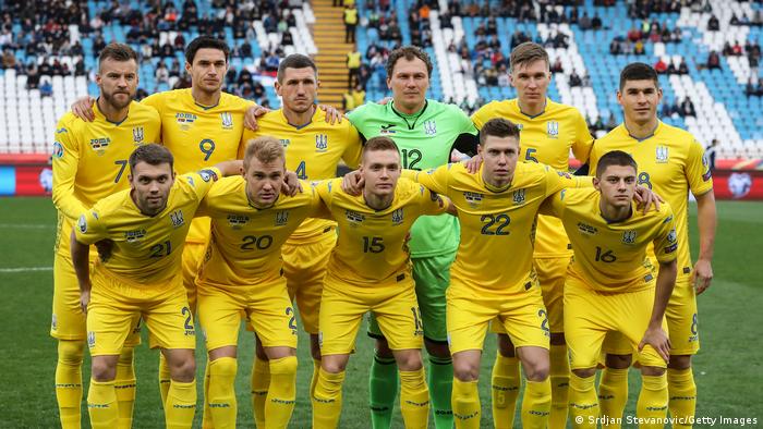 EURO 2020 Fußball Qualifikation Mannschaft Ukraine
