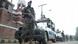Pakistani security forces in front of the court building in Lahore Pakistani security forces in front of the court building in Lahore