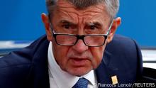 FILE PHOTO: FILE PHOTO: Czech Republic's Prime Minister Andrej Babis arrives at a European Union leaders summit in Brussels, Belgium, June 30, 2019. REUTERS/Francois Lenoir/File Photo/File Photo