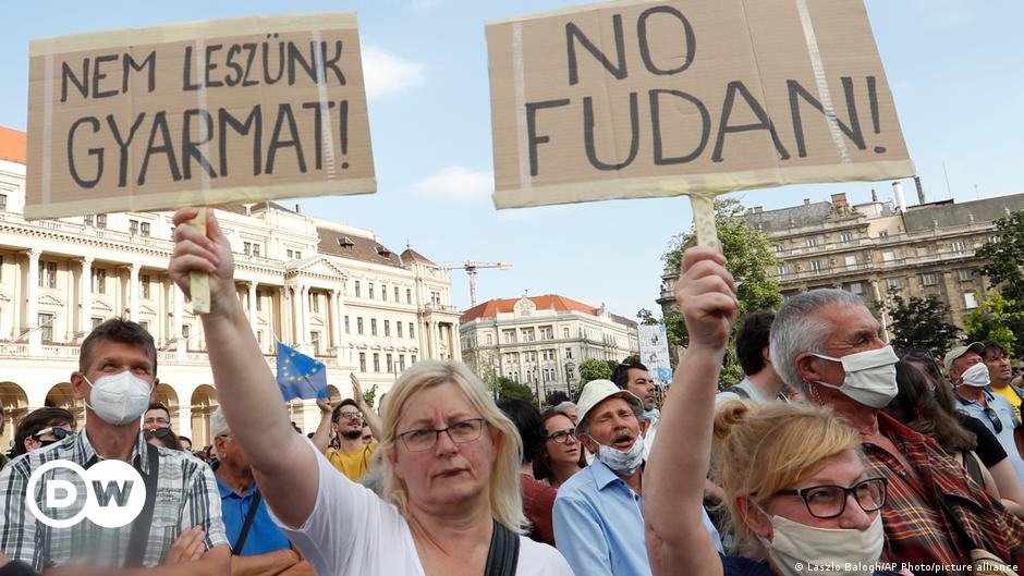 "Kein Fudan!" in Budapest