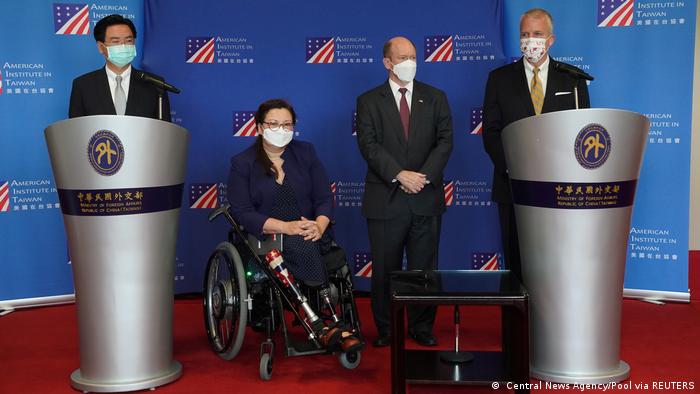 美参议员乘军机访台捐赠疫苗北京坚决反对 德国之声来自德国介绍德国 Dw 07 06 21