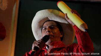 Peru Wahlen Wahlkampf Pedro Castillo 