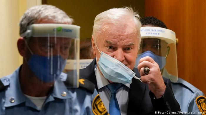 Ratko Mladić u Haagu