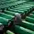 coffins awaiting burial at Srebrenica