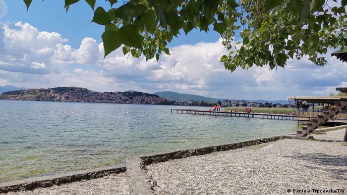 Nordmazedonien I Abriss illegal errichteter Gebäude in Ohrid