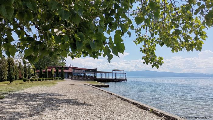 Nordmazedonien I Abriss illegal errichteter Gebäude in Ohrid