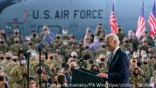 Großbritannien Vor dem G7-Gipfel in Cornwall - Joe Biden, Präsident der USA