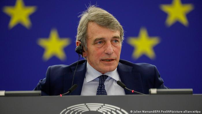 Former European Parliament President David Sassoli