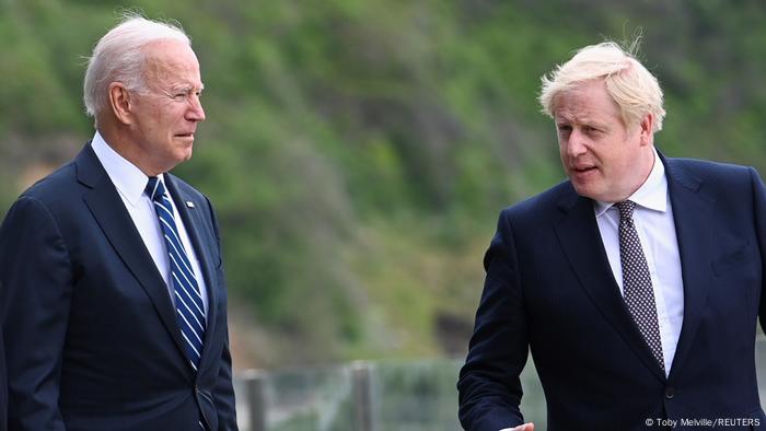 Großbritannien l US Präsident Biden trifft PM Johnson in Cornwall